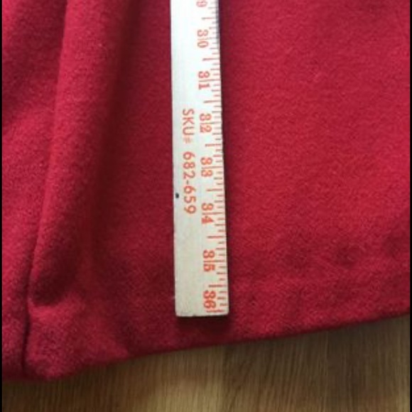 Vintage London Fog girls red cost wool bland, Christmas Holiday special occasion - Picture 7 of 11